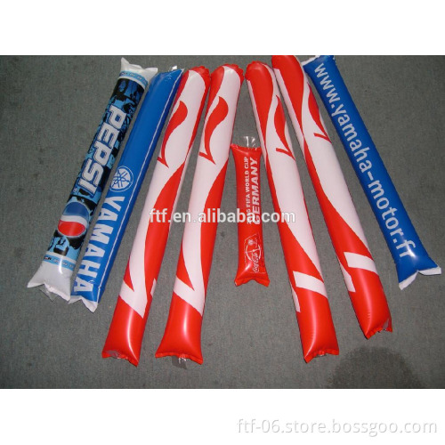 light PE plastic advertising festival game party inflatable cheering LED sticks